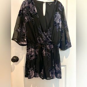 As U Wish - Crushed Velvet Romper